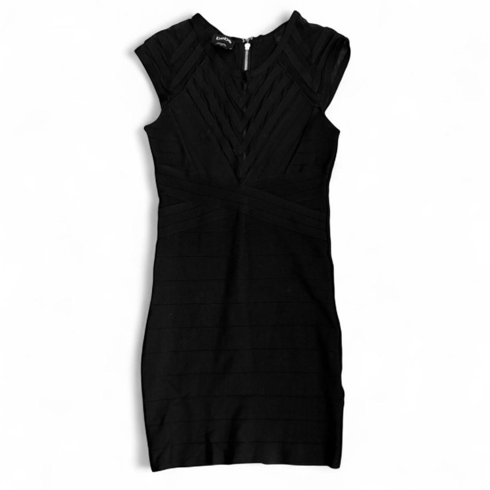 Y2K Bebe bandage bodycon dress